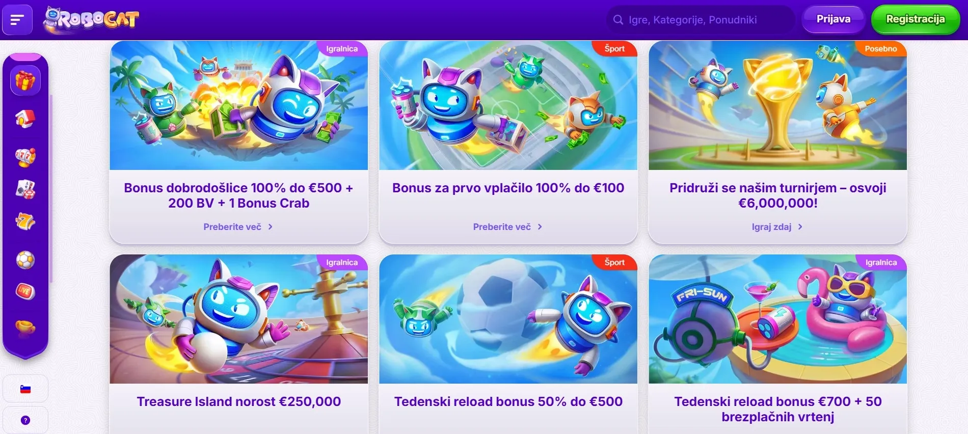 Robocat Promociji